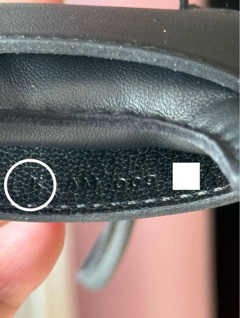 HERMES エルメス バッグチャーム ロデオ ロベオ ロックスタッズ　黒