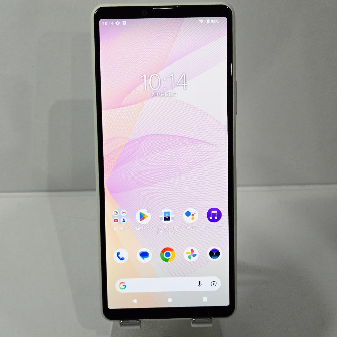 08 Xperia 10 ⅲ ホワイト SIMフリー 美品