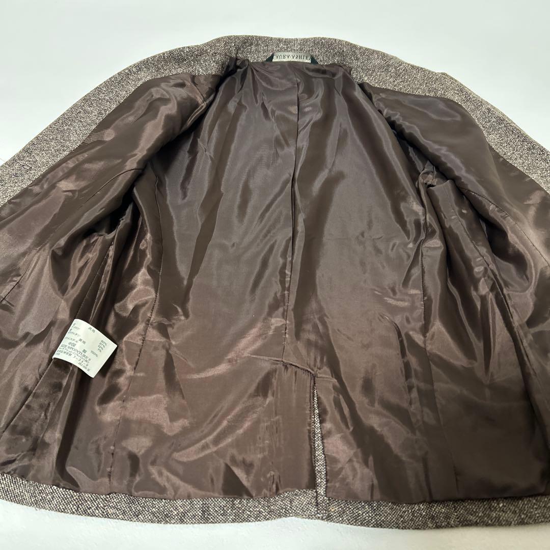 新品✨ローラアシュレイ　ツイード　スーツ　セットアップ　テーラードジャケット9号