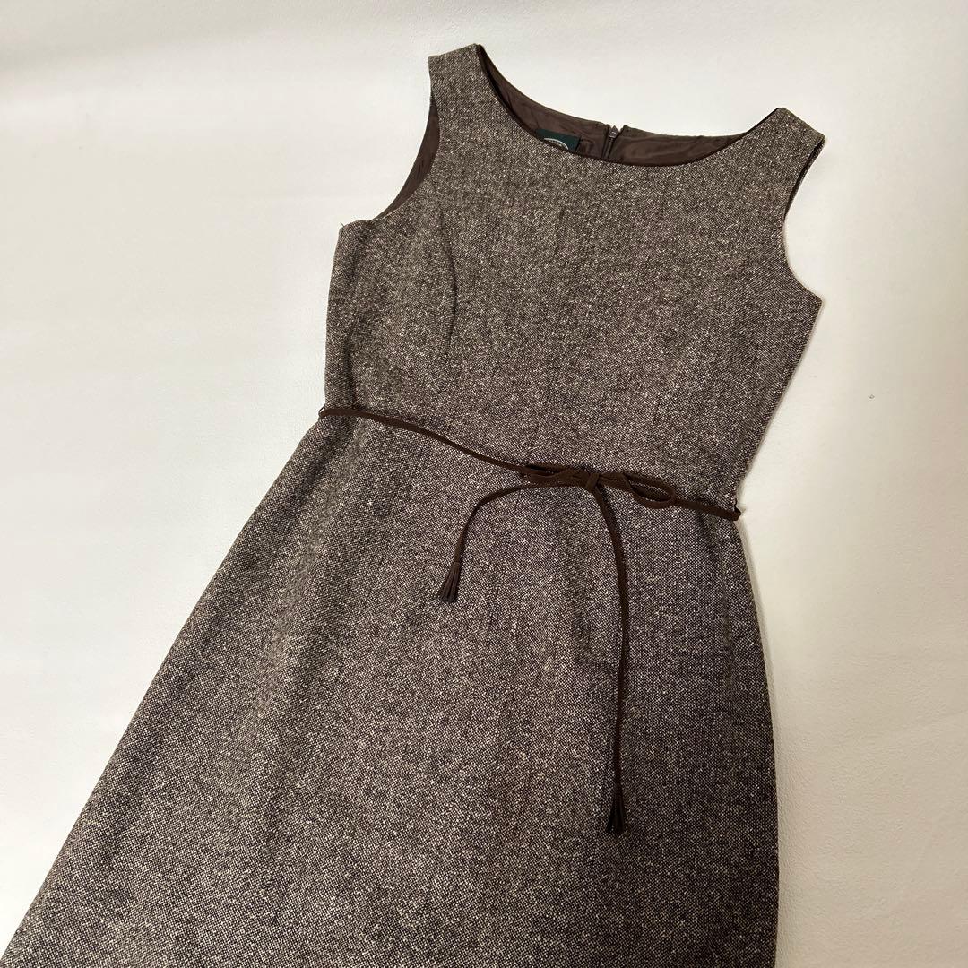 新品✨ローラアシュレイ　ツイード　スーツ　セットアップ　テーラードジャケット9号