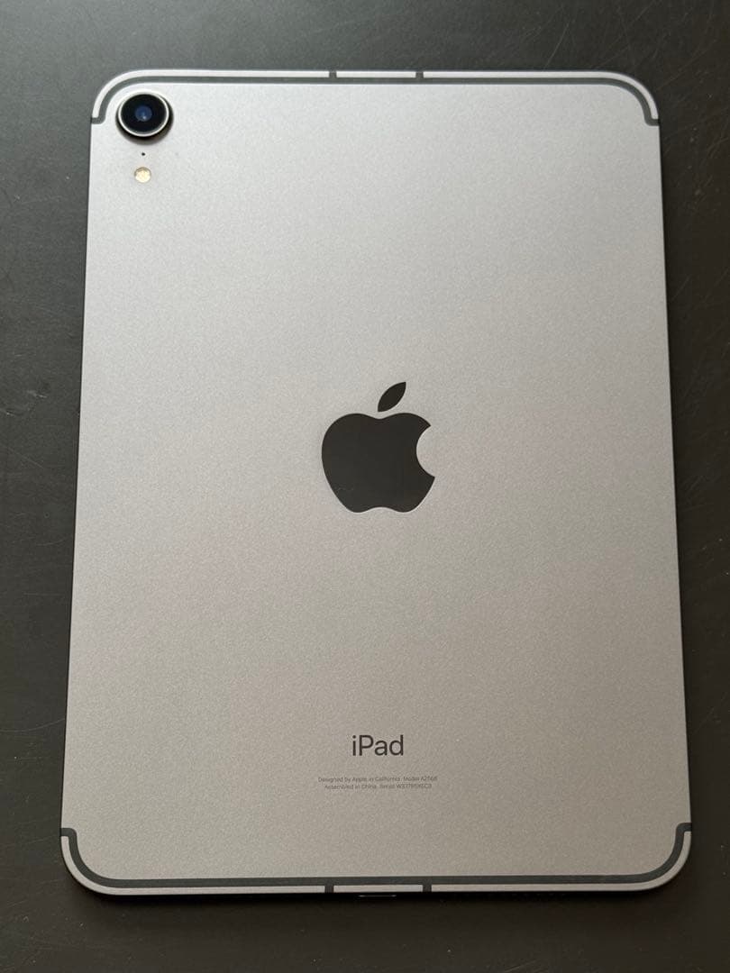 【美品】iPad mini6 64GB セルラーモデル スペースグレイ