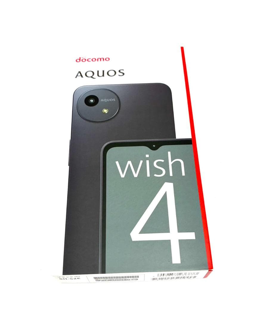 26P1-118 AQUOS wish4 SH-52E ブラック docomo