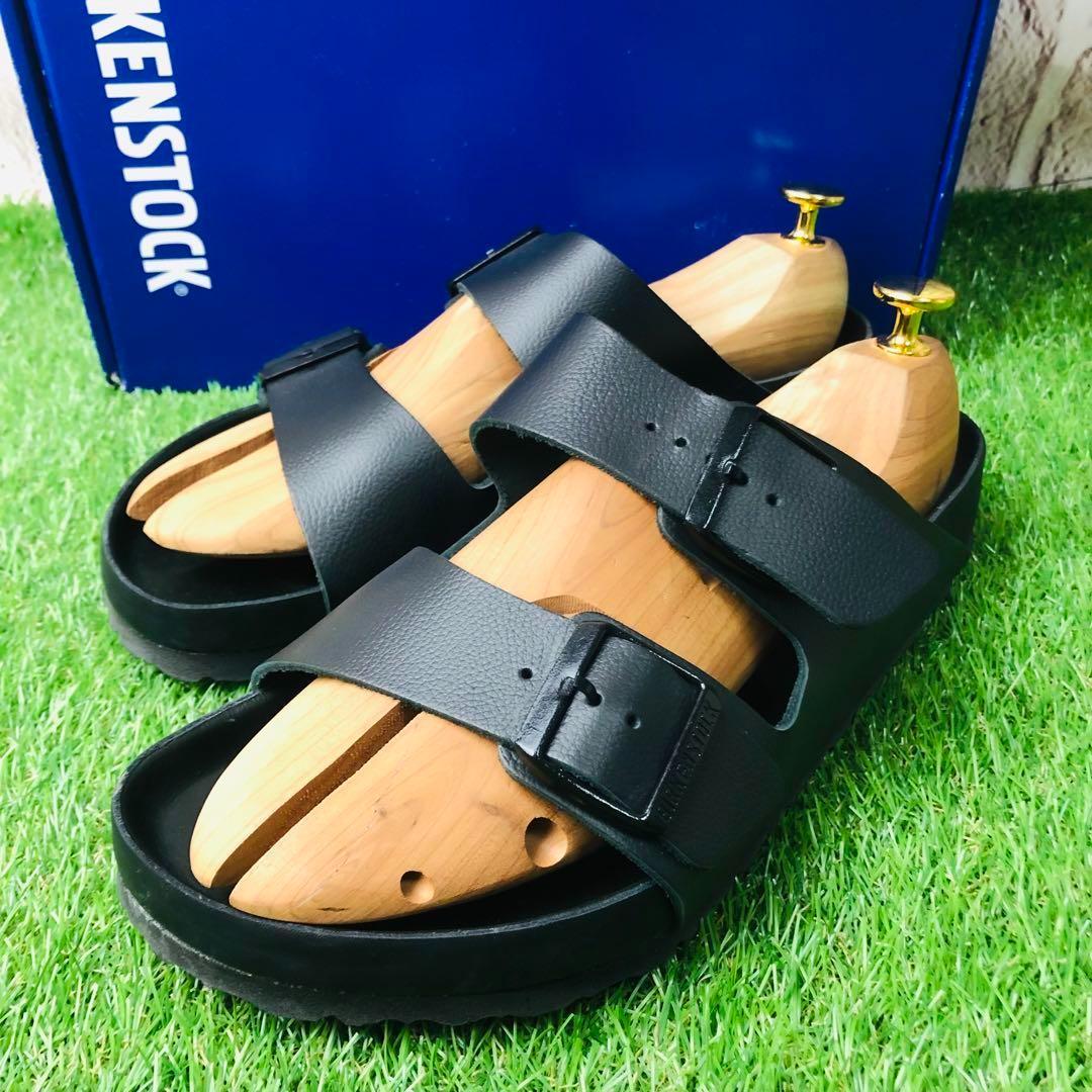 【着用1回】BIRKENSTOCK ARIZONA EXQUISITE 黒 26