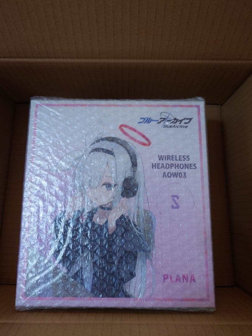 プラナ ワイヤレスヘッドホン AOW03 ブルーアーカイブコラボ