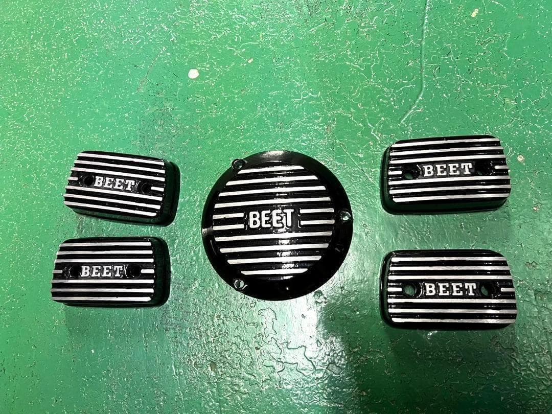 ☆彡中古　美品　ザリ　カム　ポイント　カバーセット　削り黒　ロゴ有②