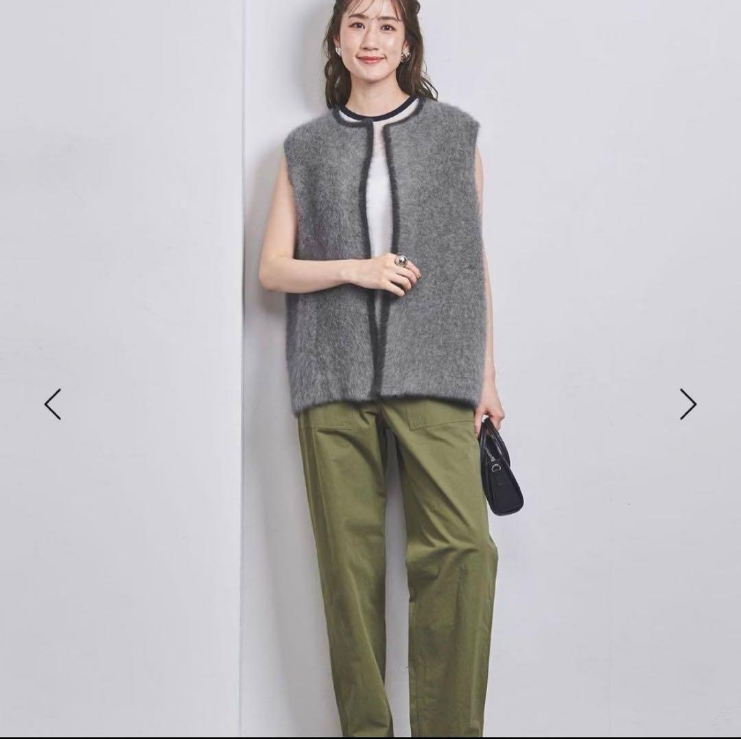 フォックス カシミヤ ニットベストUnited Arrows