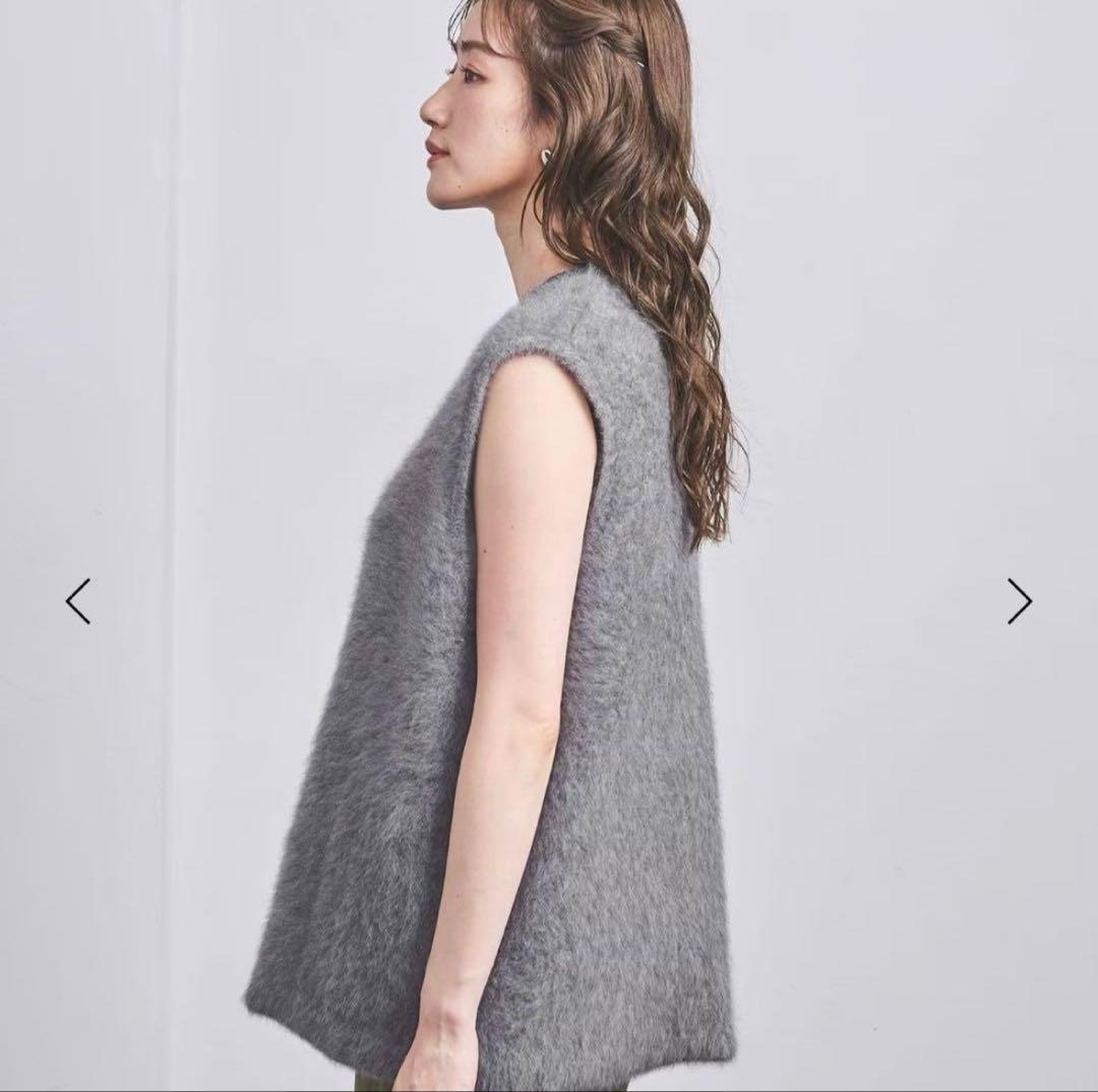 フォックス カシミヤ ニットベストUnited Arrows