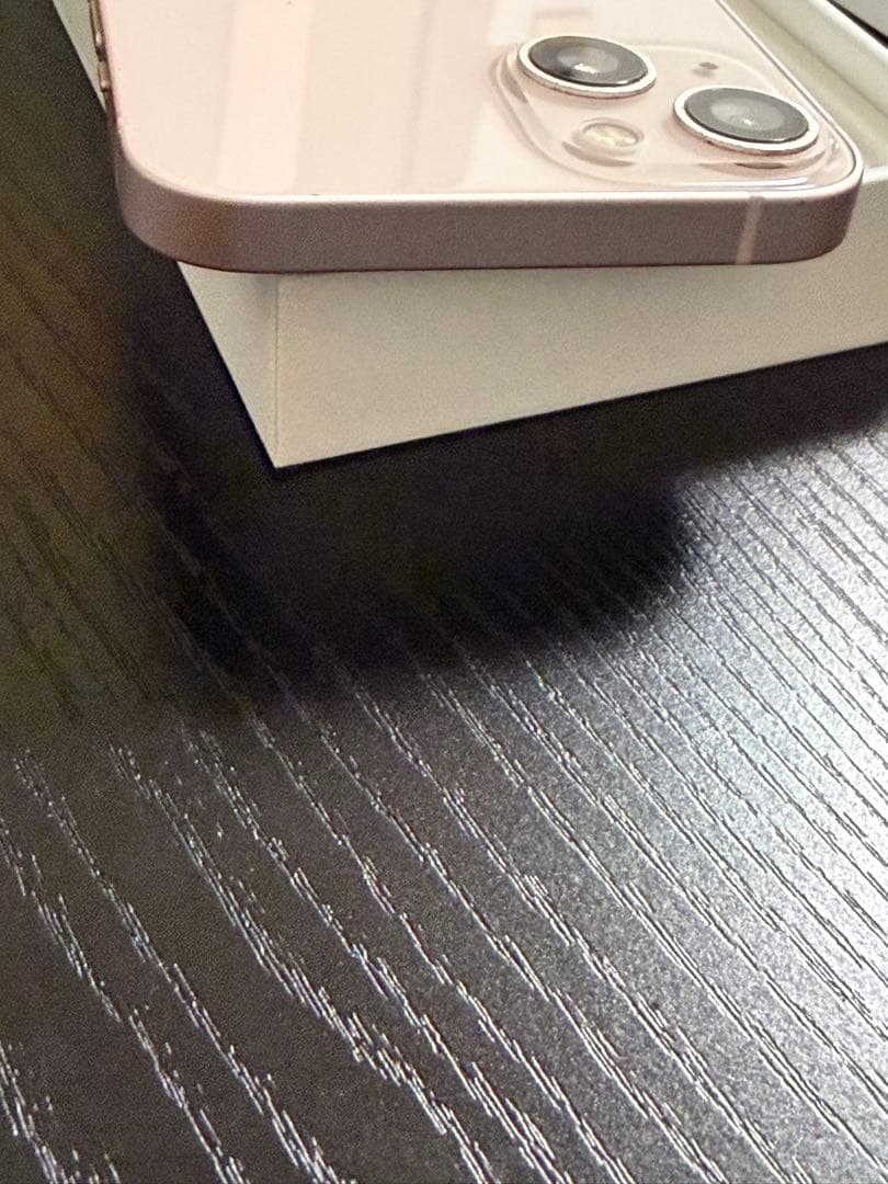 iPhone 13 ピンク 本体•充電器•箱付(充電器未使用)良品