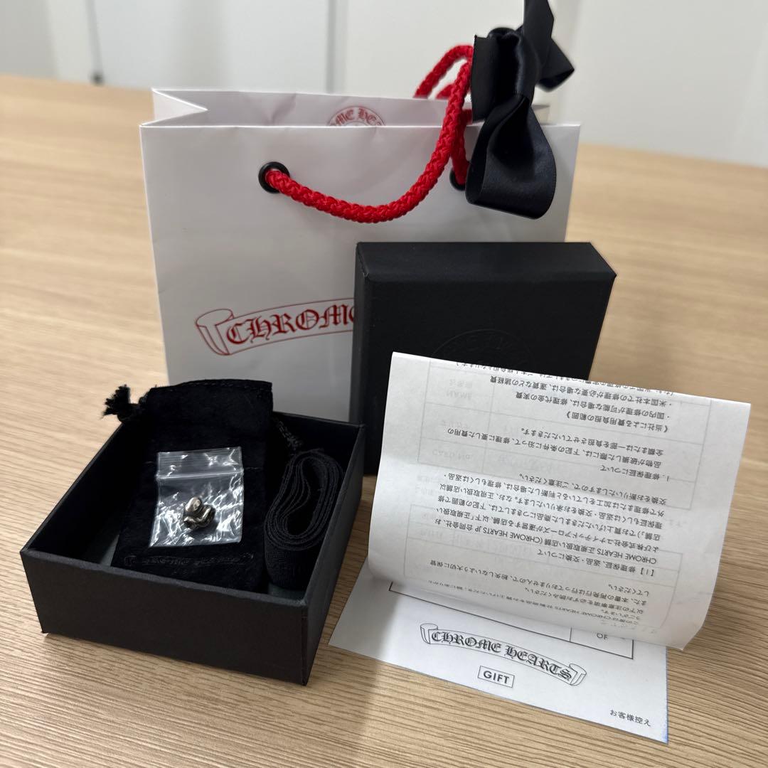 クロムハーツ　ハート　スタッドピアス