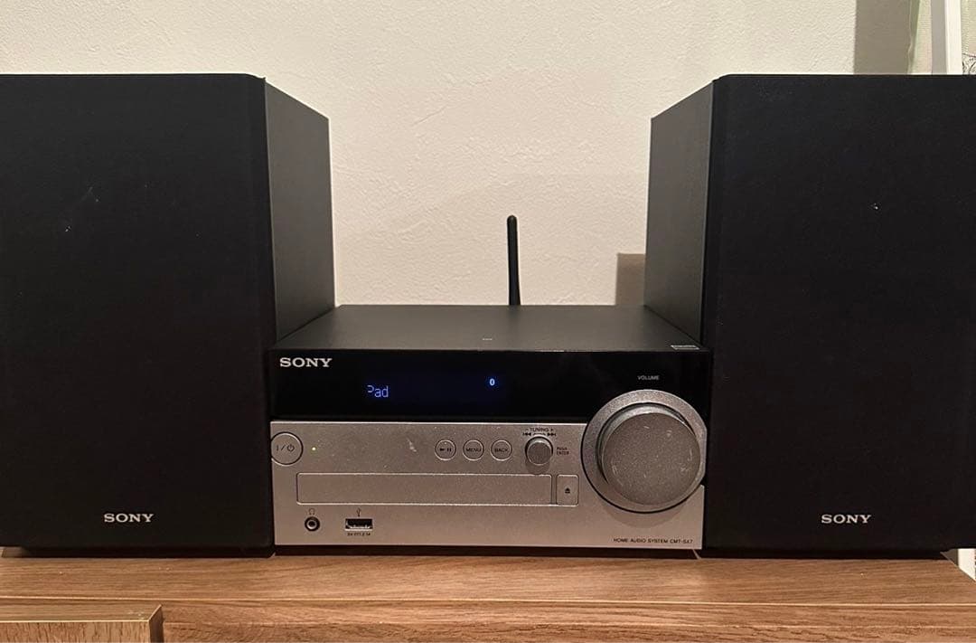 ソニー オーディオコンポ FM/AM/ワイドFM/ハイレゾ対応 CMT-SX7
