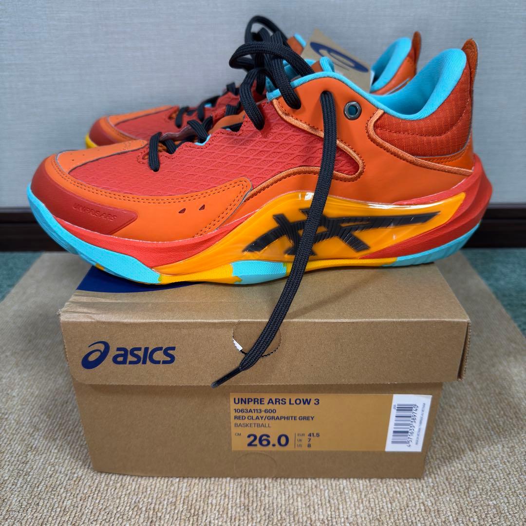 バスケット　バッシュ　UNPRE ARS LOW3　26センチ