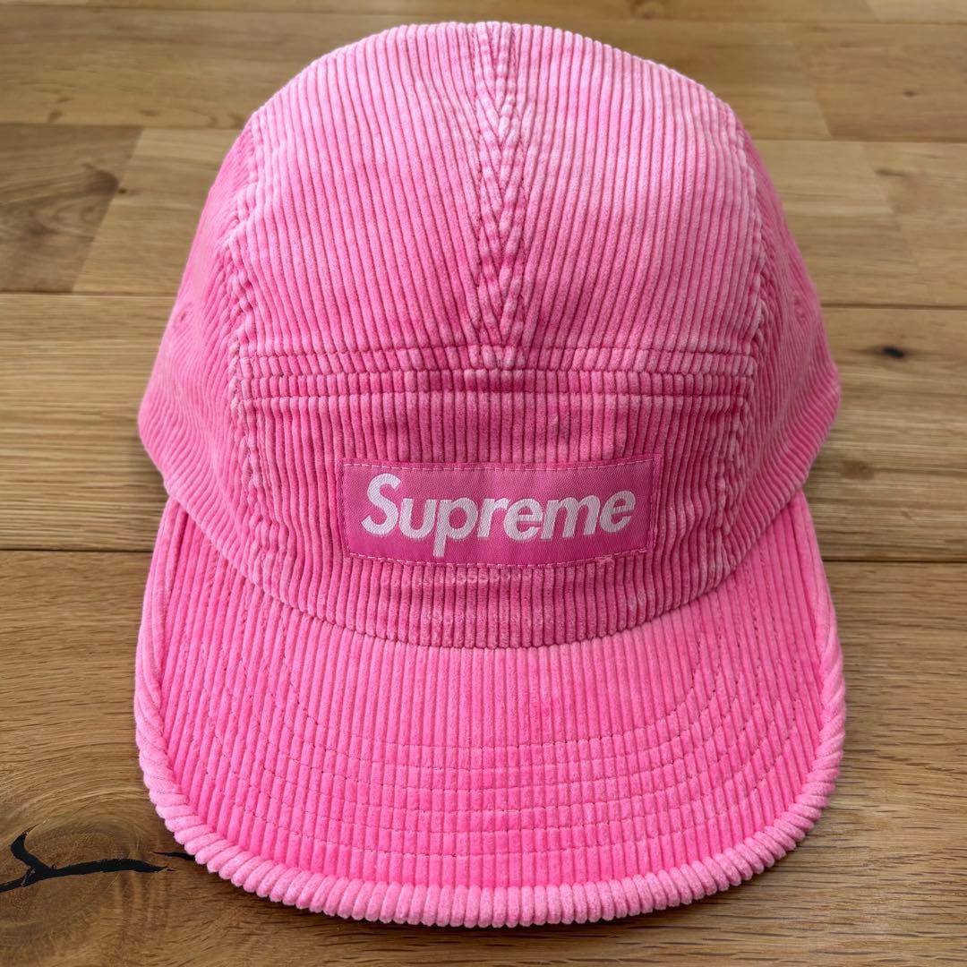 【新品】タグ付 Supreme Corduroy Camp Cap 25SS