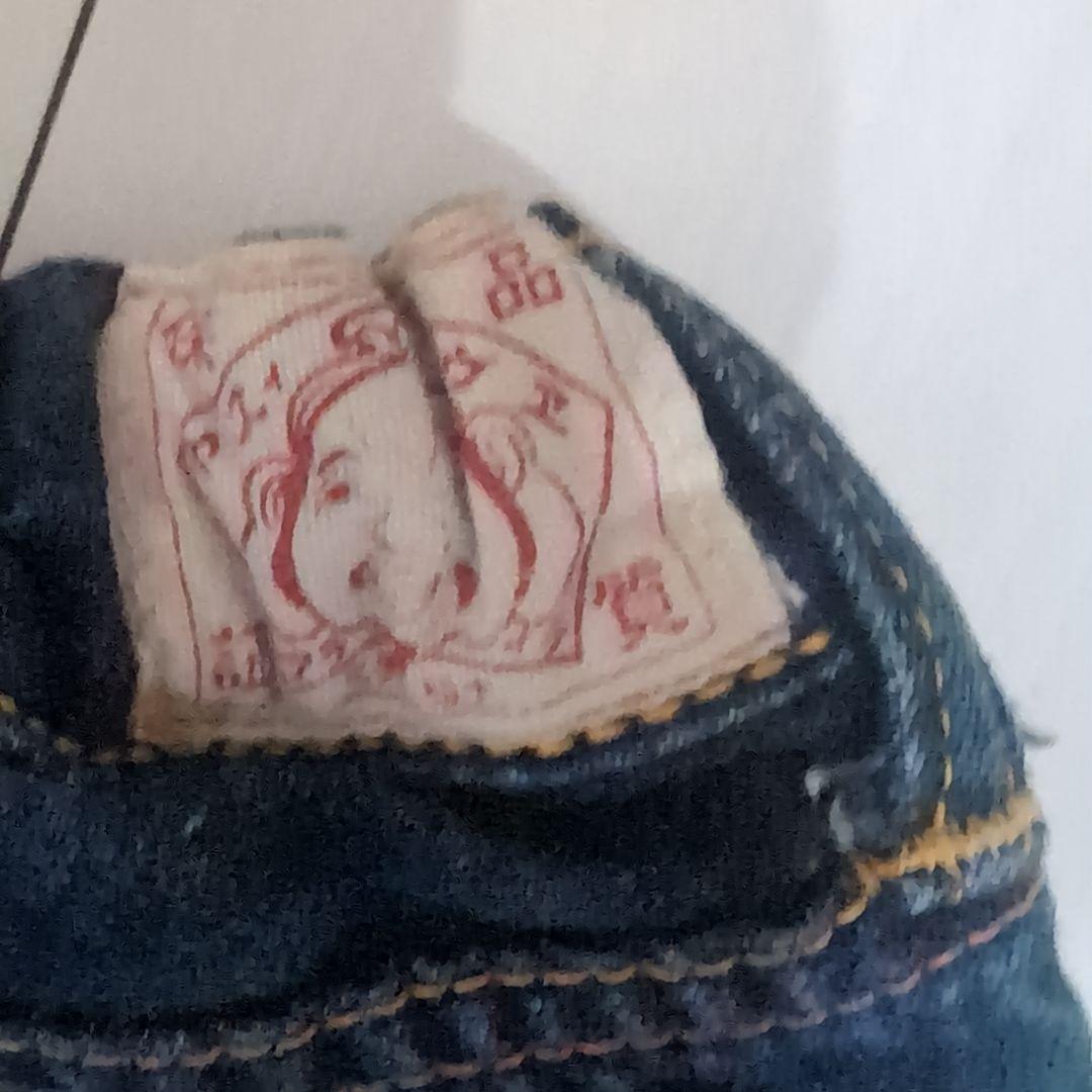 大人気　EVISU KIDS 大黒カモメマークデニムパンツ