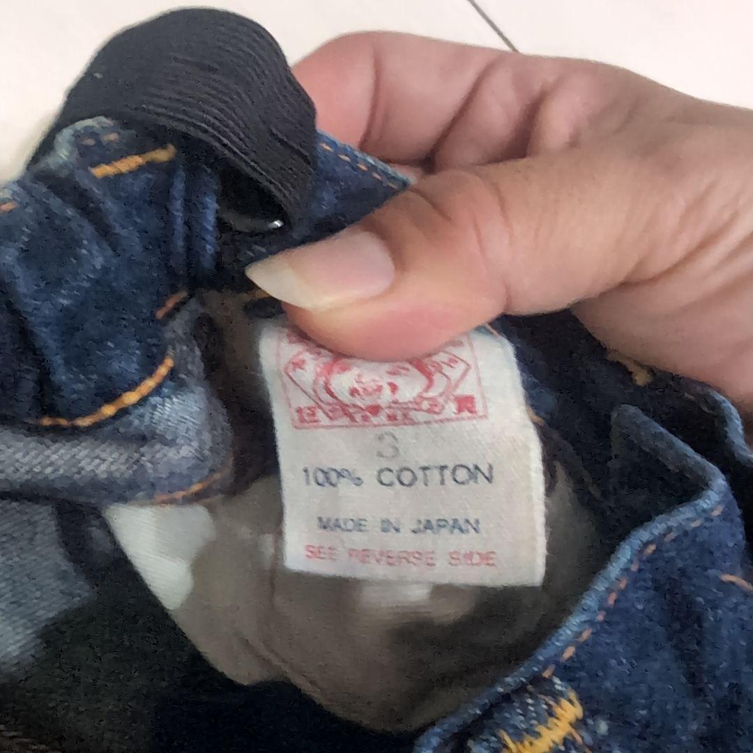 大人気　EVISU KIDS 大黒カモメマークデニムパンツ