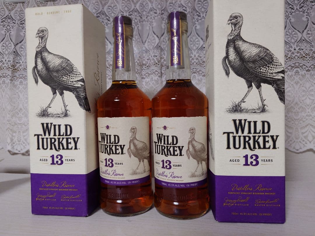 WILD TURKEY 13年 バーボンウイスキー 700ml 2本セット