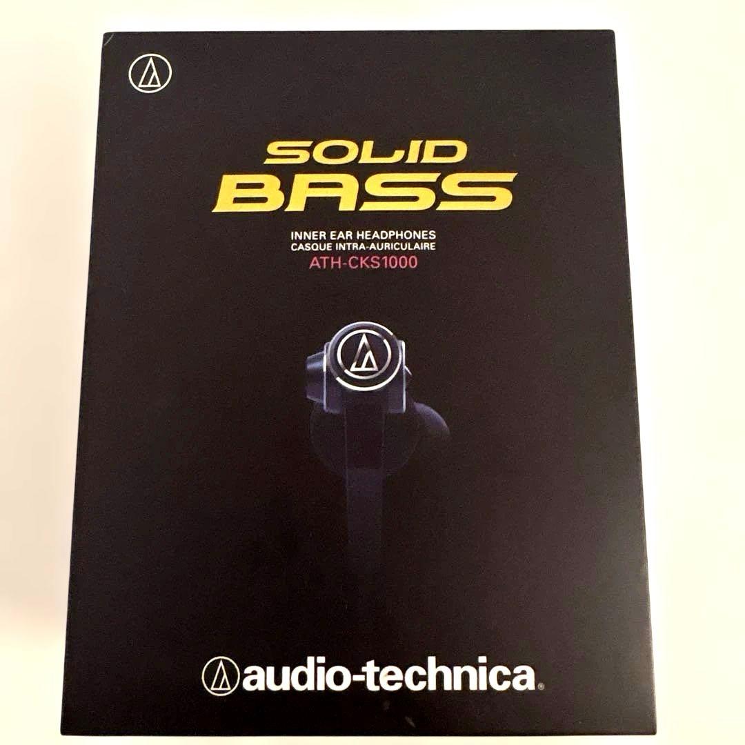 【新品未開封】audio technica イヤホン ATH-CKS1000