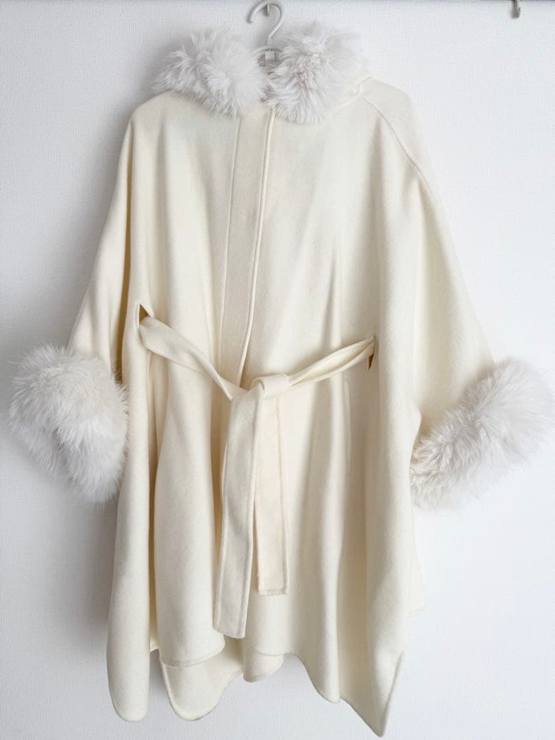 CELFORD / セルフォード ファーポンチョコート CWFC245001