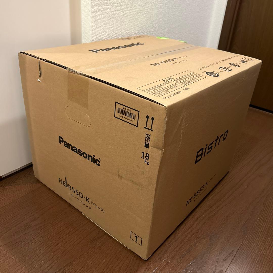 【新品】PanasonicオーブンレンジBistro NE-BS5D-K 26L