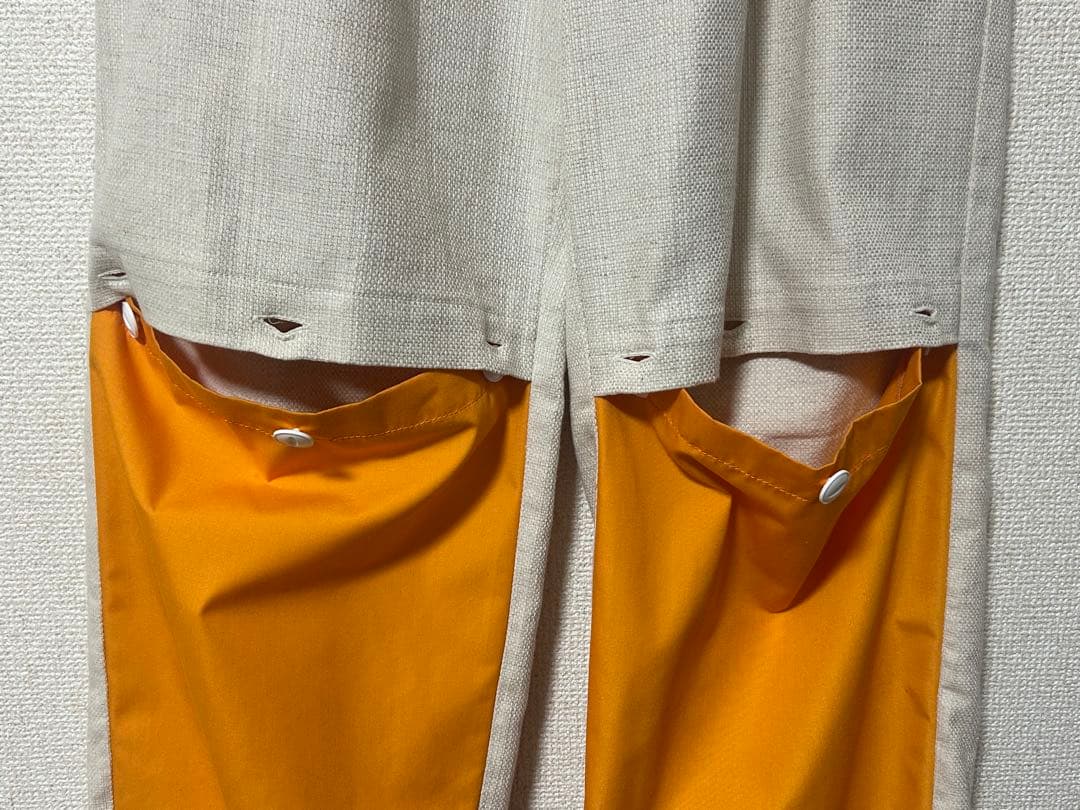 23AW WATARU TOMINAGA open knee リネンパンツ