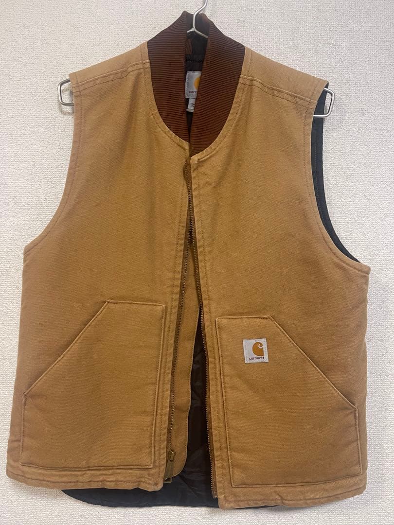 Cathartt Work Vest ブラウンS