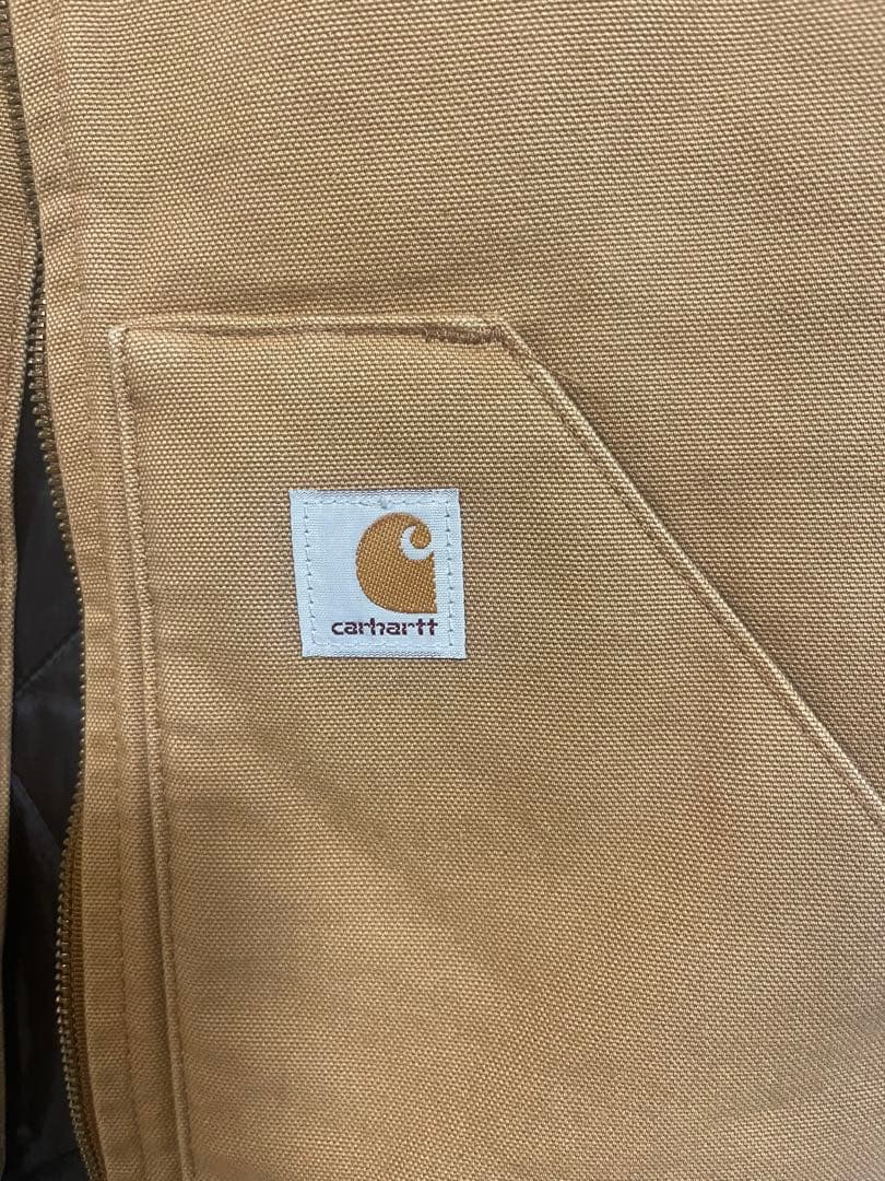 Cathartt Work Vest ブラウンS