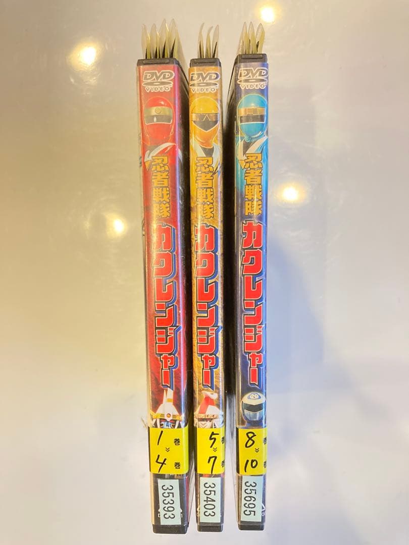 忍者戦隊カクレンジャー DVD 全10巻セット