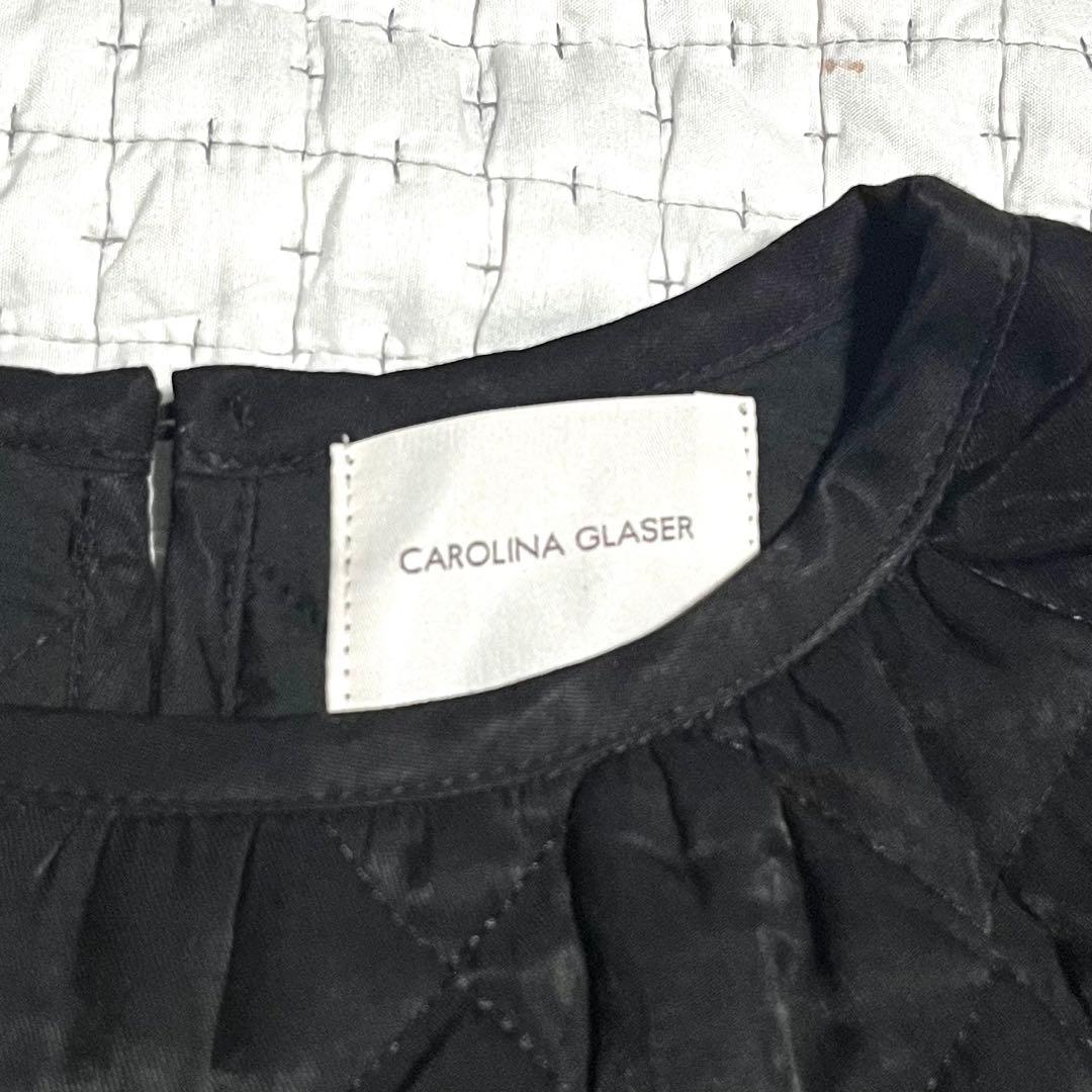 CAROLINA GLASER カロリナ グレイサー ワンピース キルティング