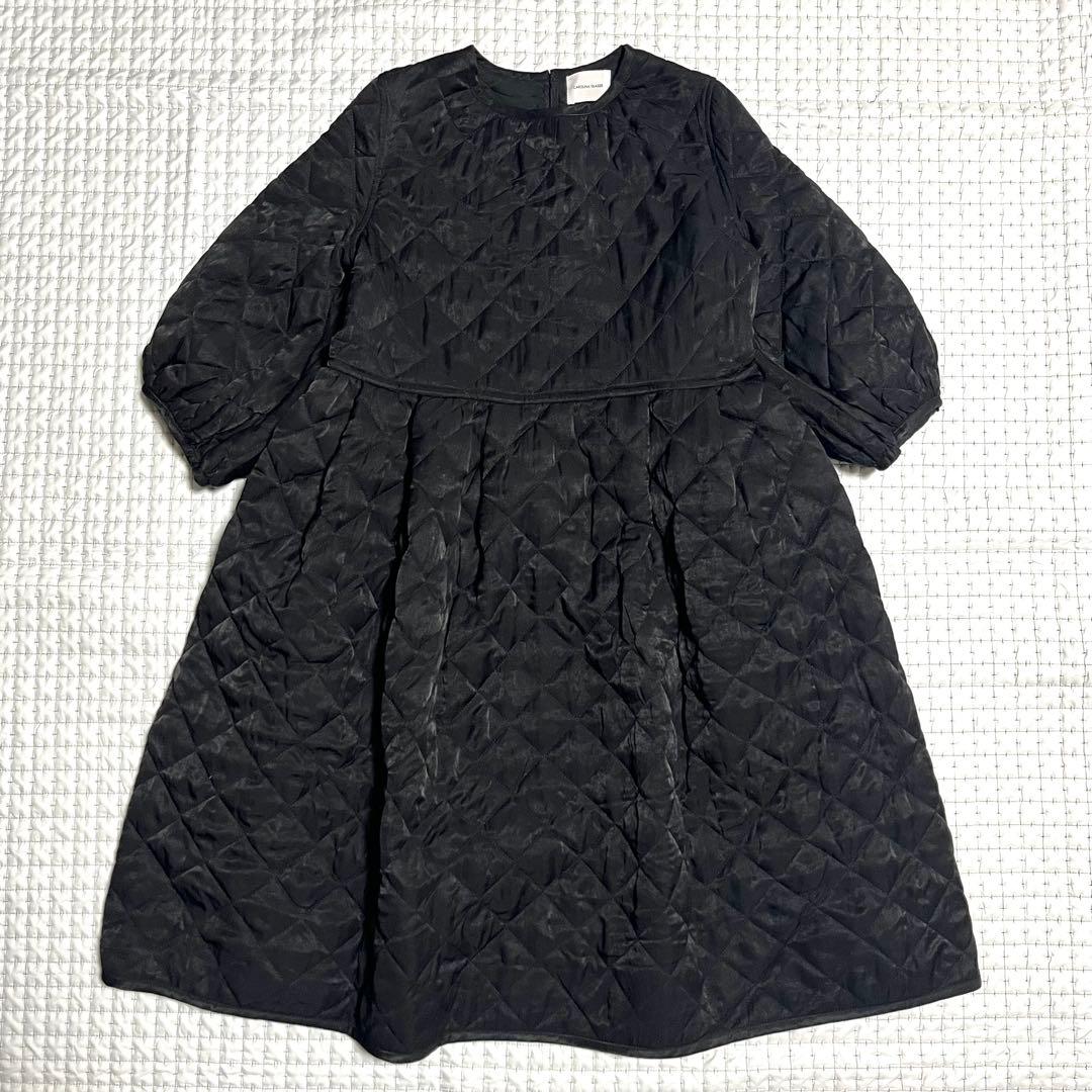 CAROLINA GLASER カロリナ グレイサー ワンピース キルティング