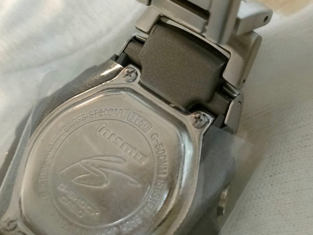 d*4様 G-SHOCK NISMO G-500NM 腕時計 シルバー/レッド