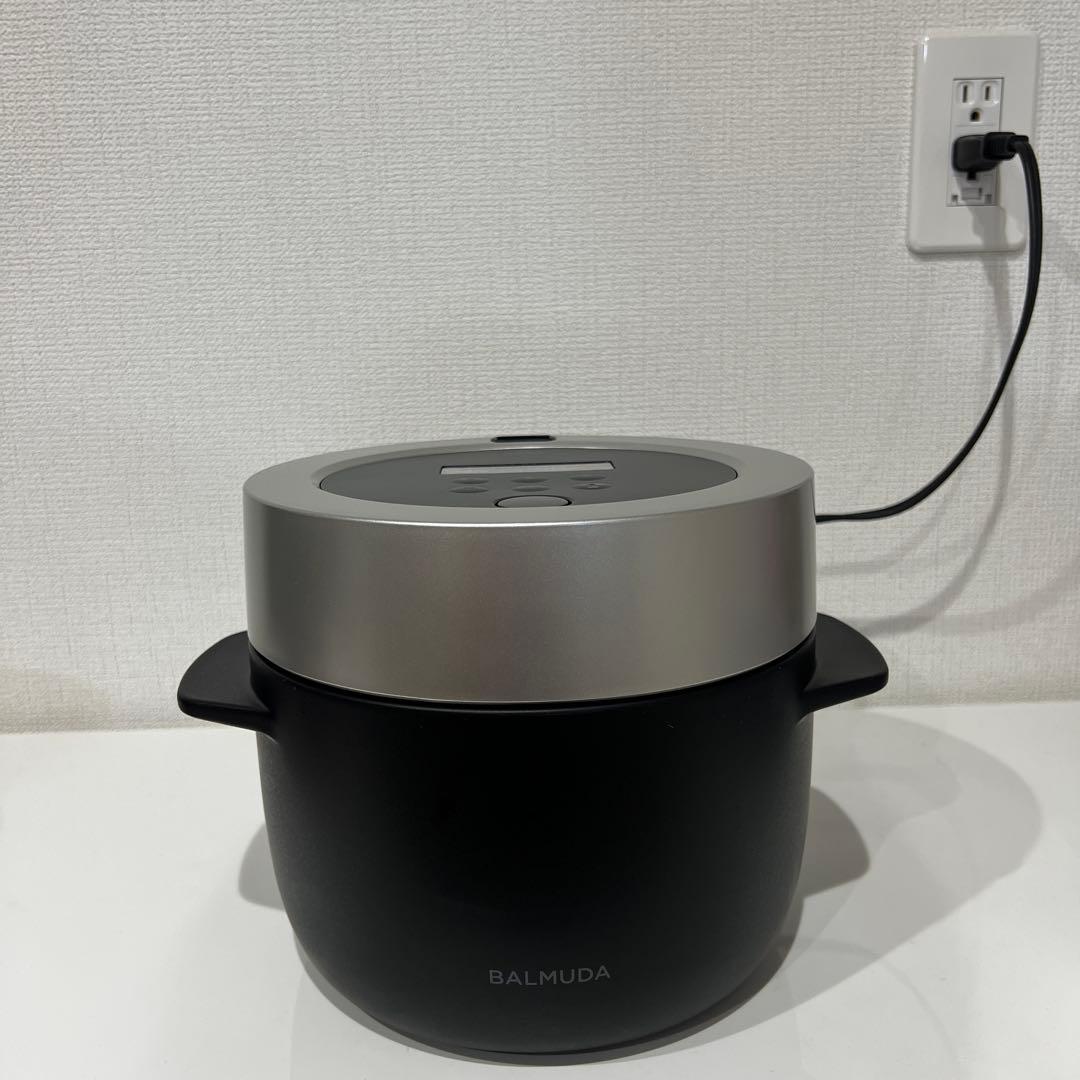 【９月末まで特価】美品　BALMUDA 炊飯器 3合炊き　K03A バルミューダ