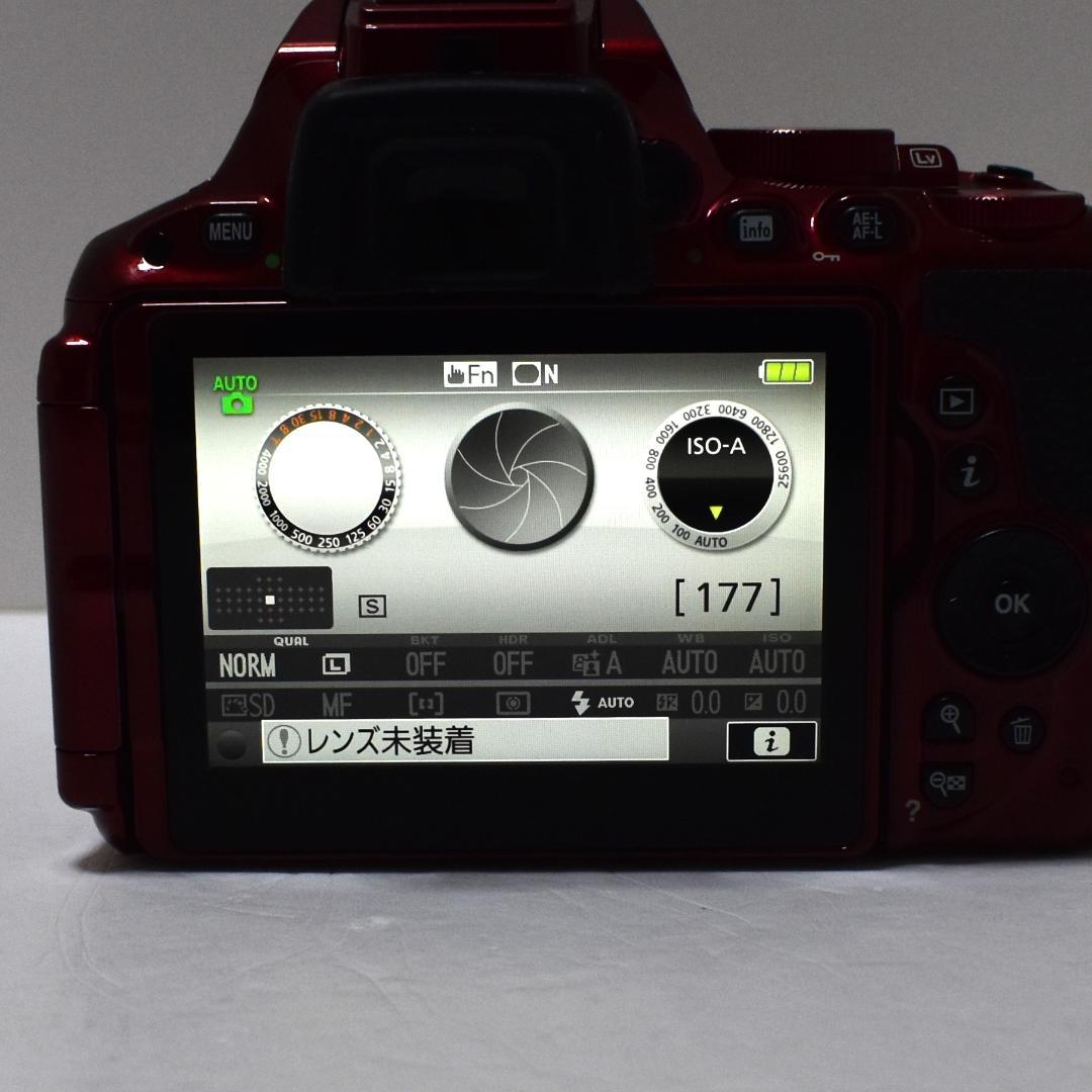 希少★S数極小★高画質★Wi-Fi搭載　スマホ転送★Nikon D5500★