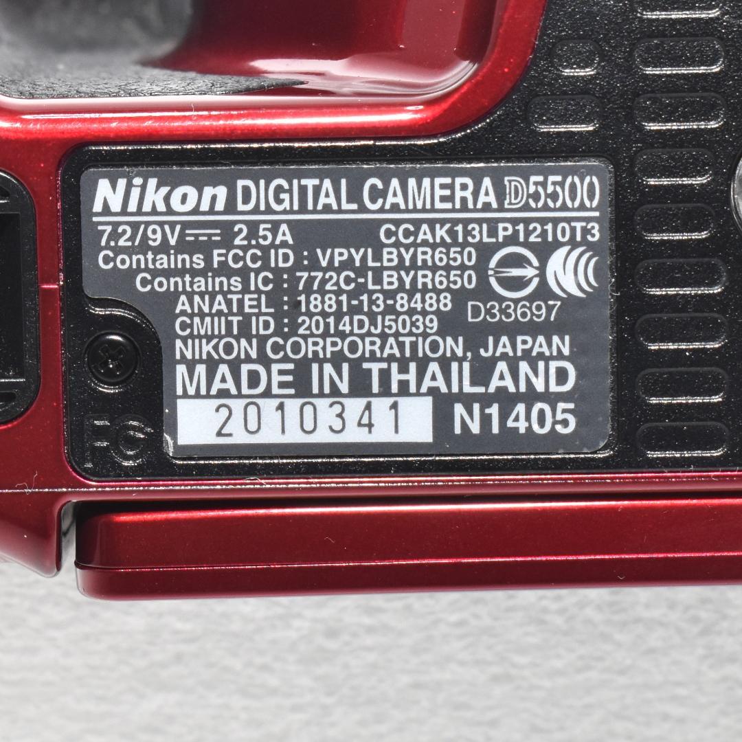 希少★S数極小★高画質★Wi-Fi搭載　スマホ転送★Nikon D5500★