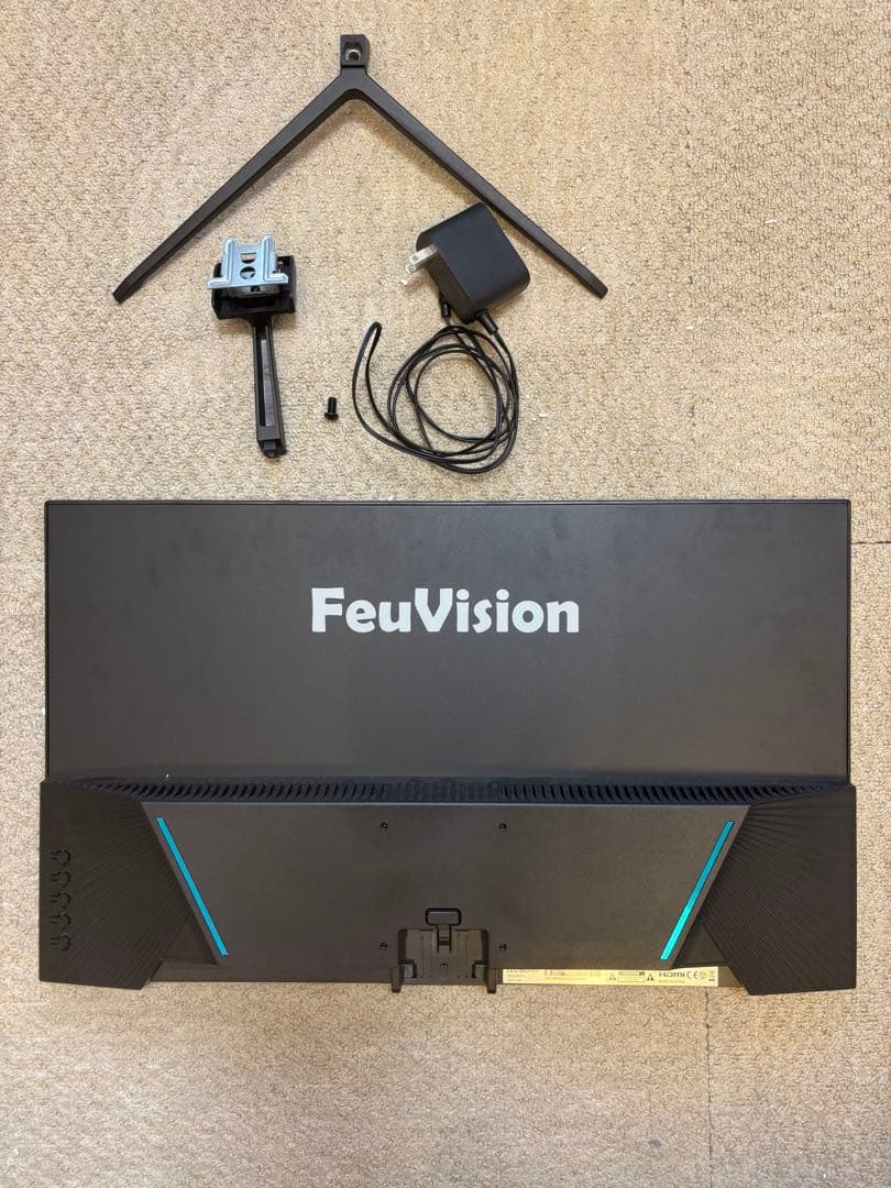 FeuVisionゲーミングモニター 24インチ, 120Hz フルHD