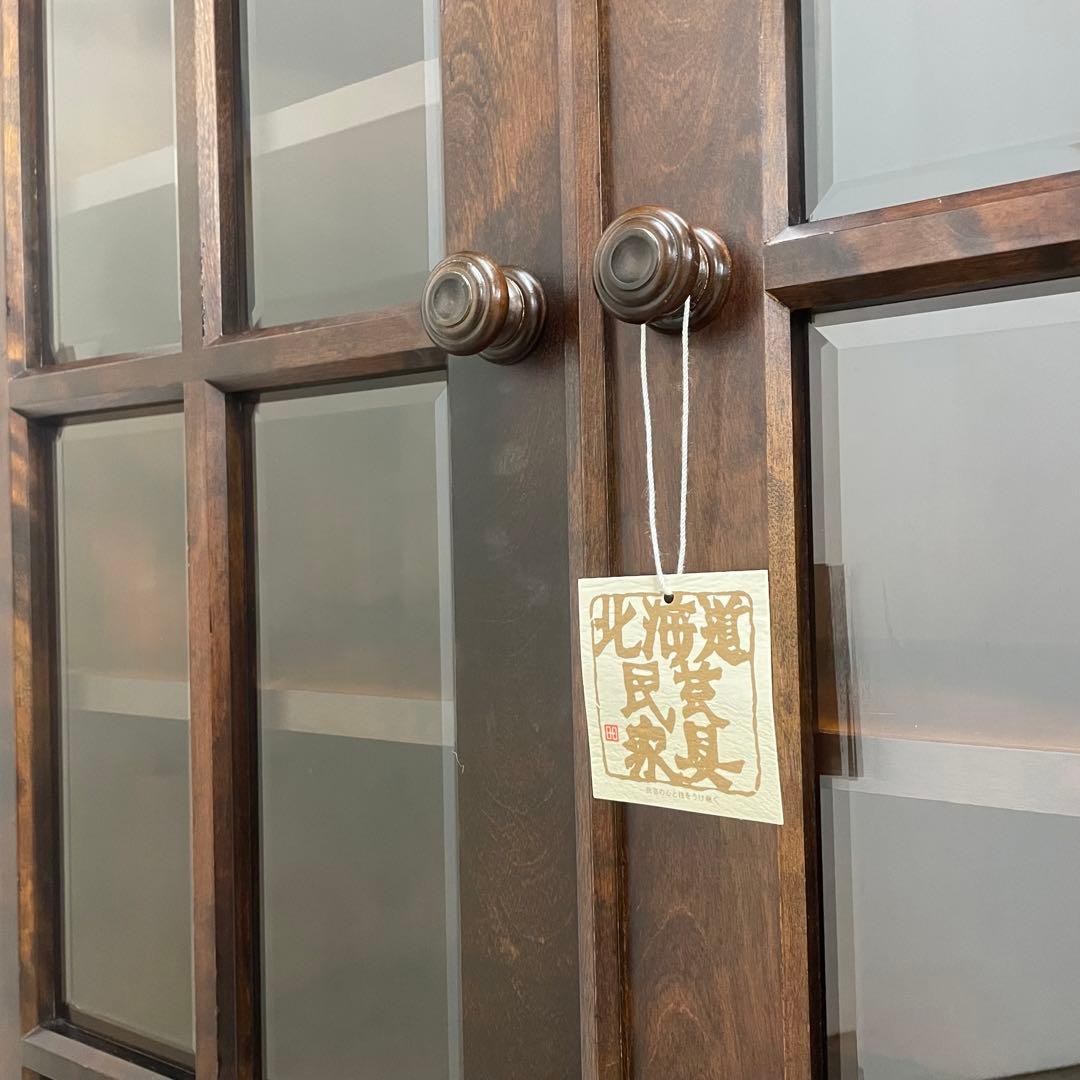 【クラレインテリア】\"北海道民芸家具\" 書棚