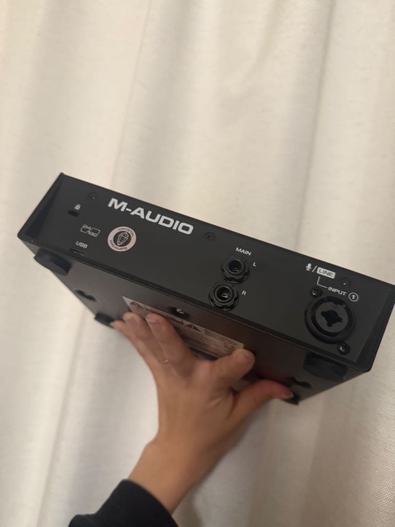 M-Audio USB USB-C オーディオインターフェース 音楽制作