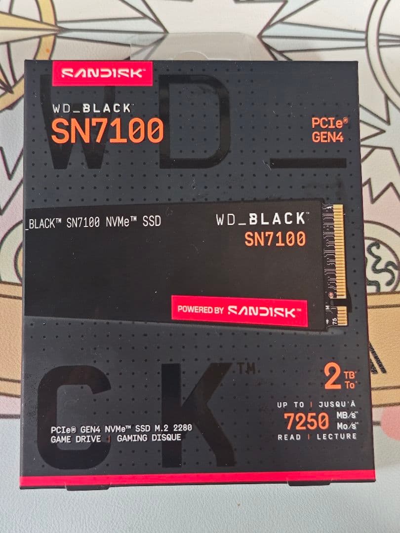 [新品未開封] WD_BLACK SN7100 2TB SSD