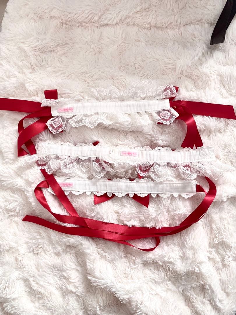 Angelic Pretty Airy Heart はしごレース 3点セット