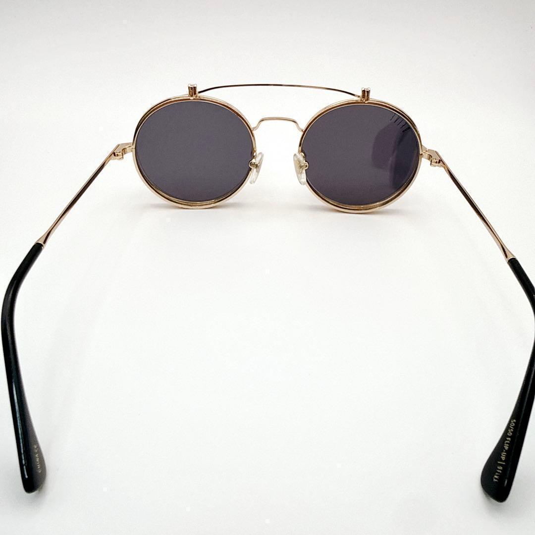 希少✨ 9FIVE ナインファイブ 50-50 flip-up サングラス