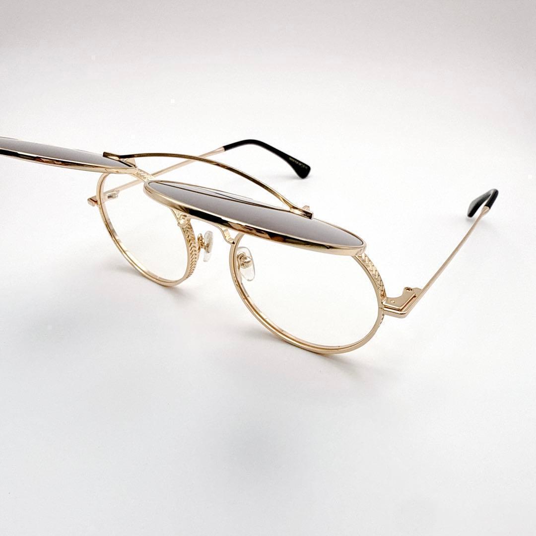 希少✨ 9FIVE ナインファイブ 50-50 flip-up サングラス