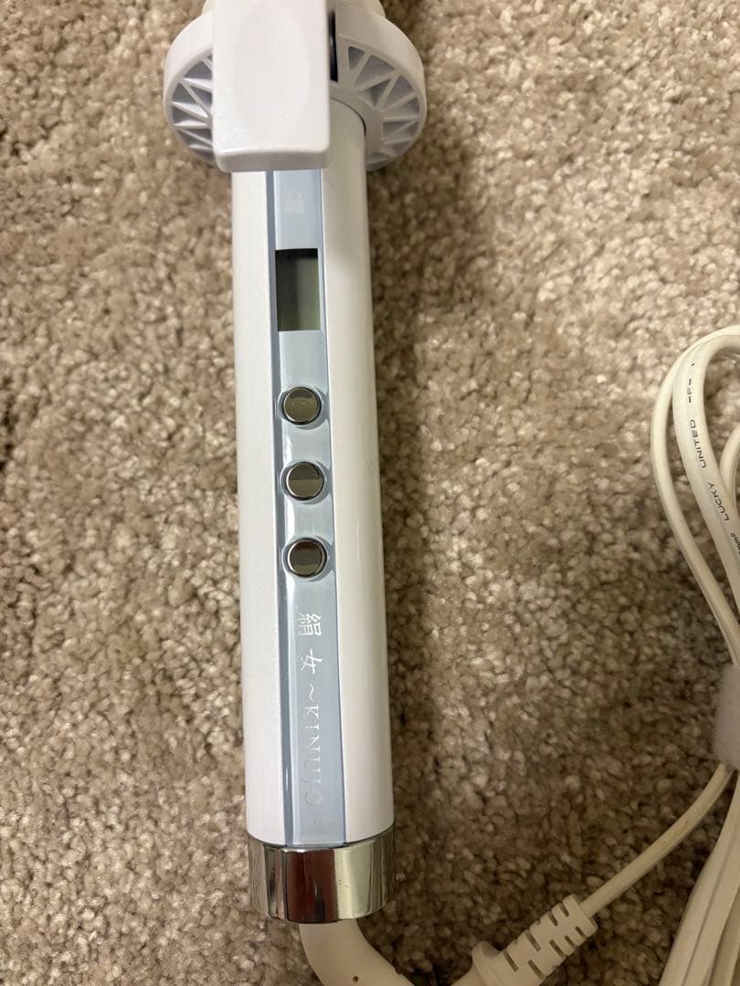 新型　絹女　カールヘアアイロン　38mm