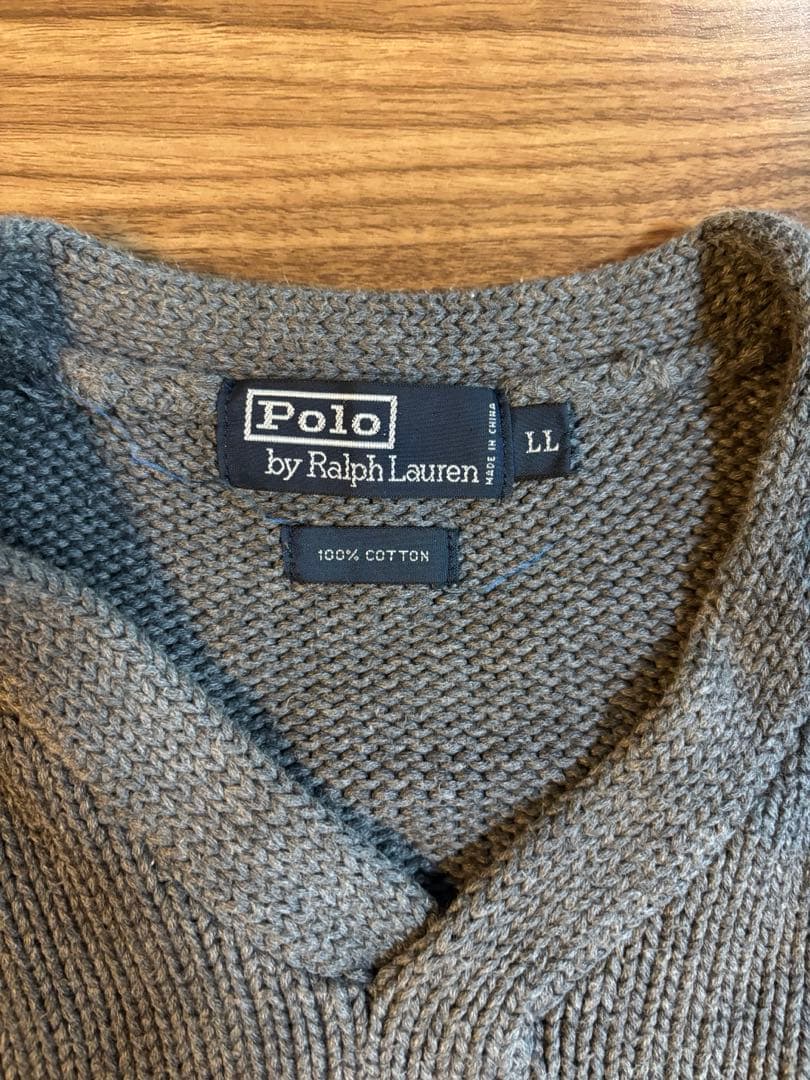 Polo Ralph Lauren グレー ニットセーター LL