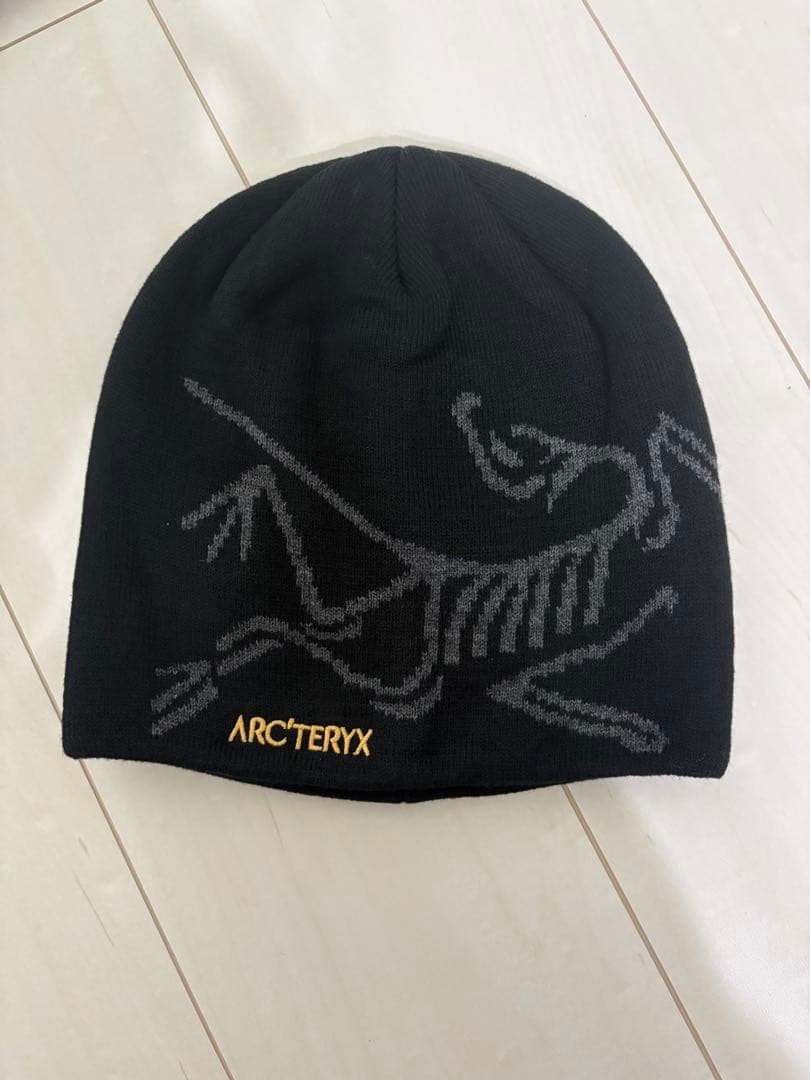 【新品未使用】arc'teryx fernie toque black gold