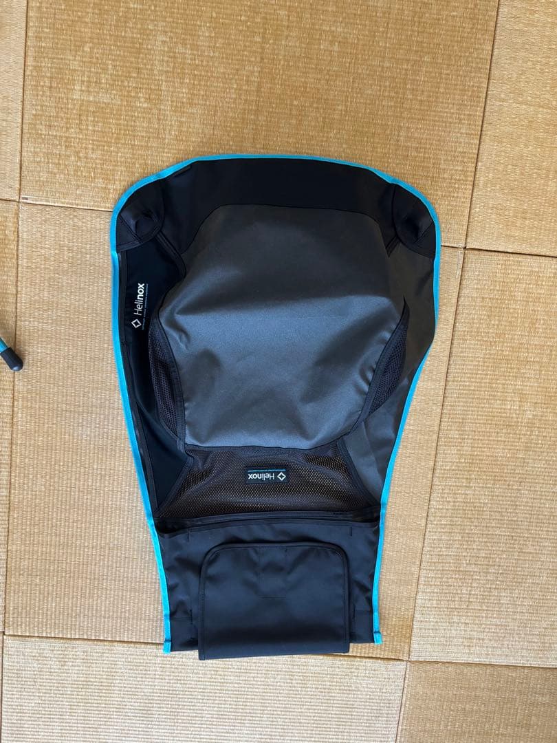 ヘリノックス チェアツー 社外ロッキングフット純正フリース チェアカバーセット