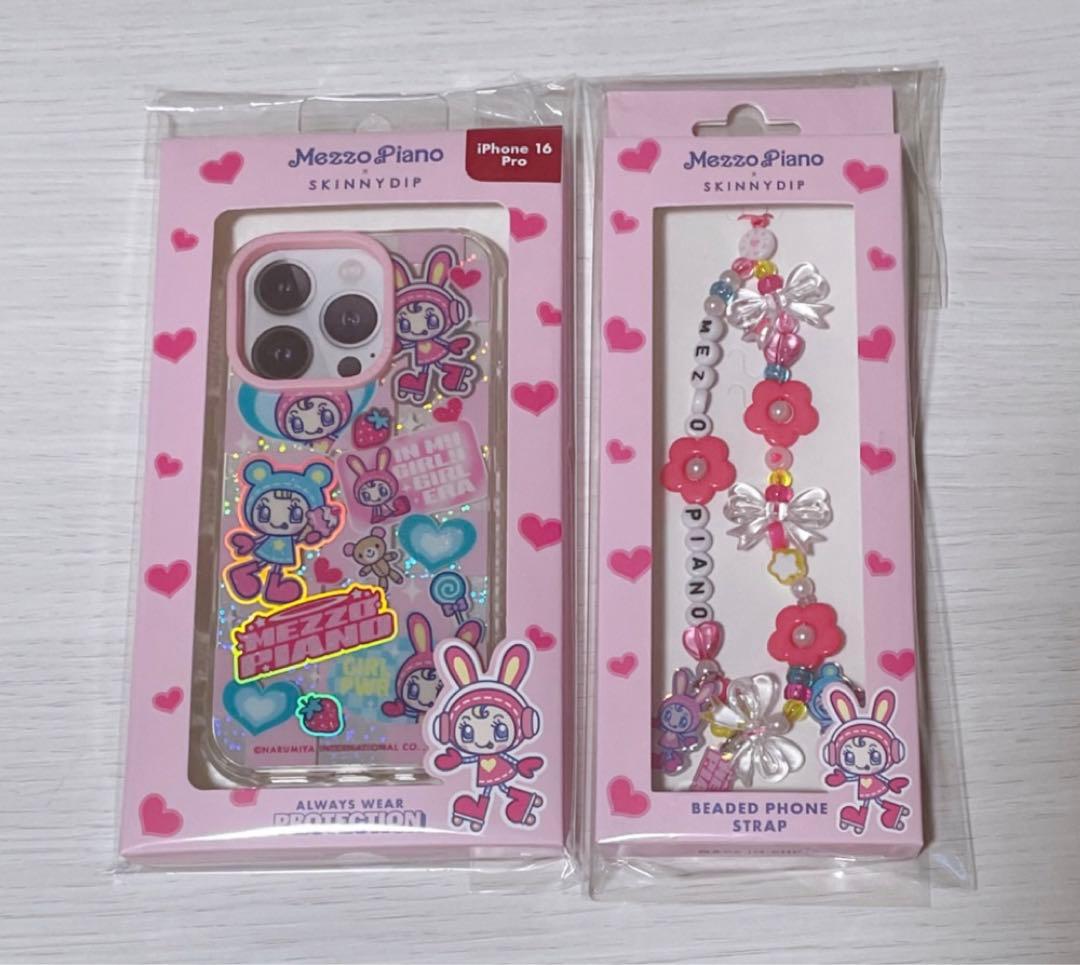 スキニーディップ　メゾピアノ　iPhone16 pro ケース