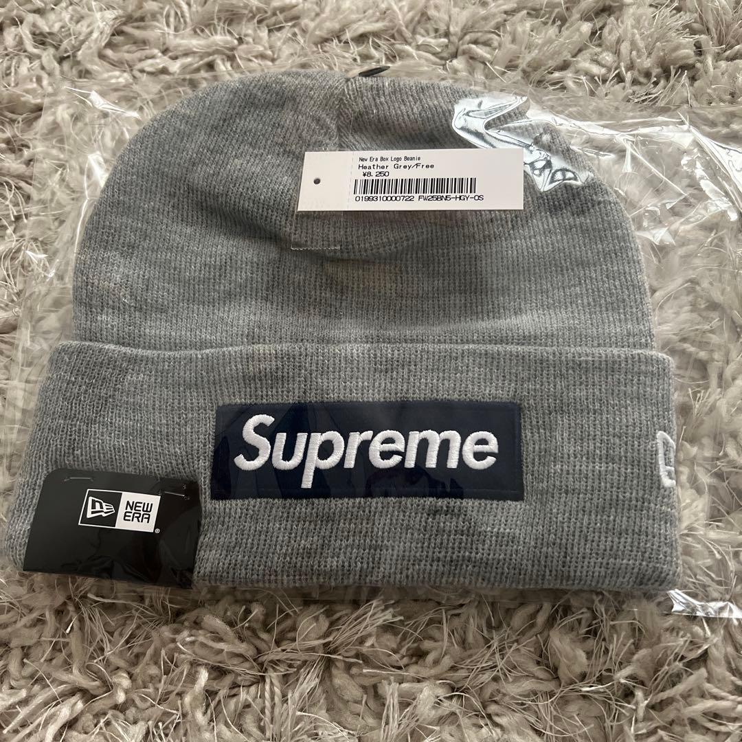 帽子 25aw Supreme New Era Box Logo Beanie