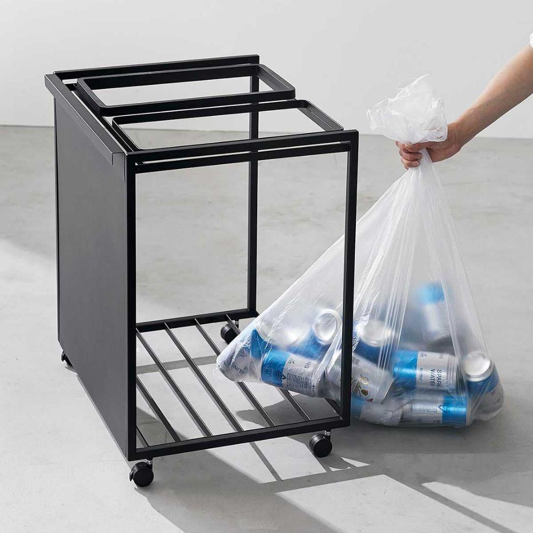 ☆こじろ☆tower Yamazaki ダストボックス 45L ブラック