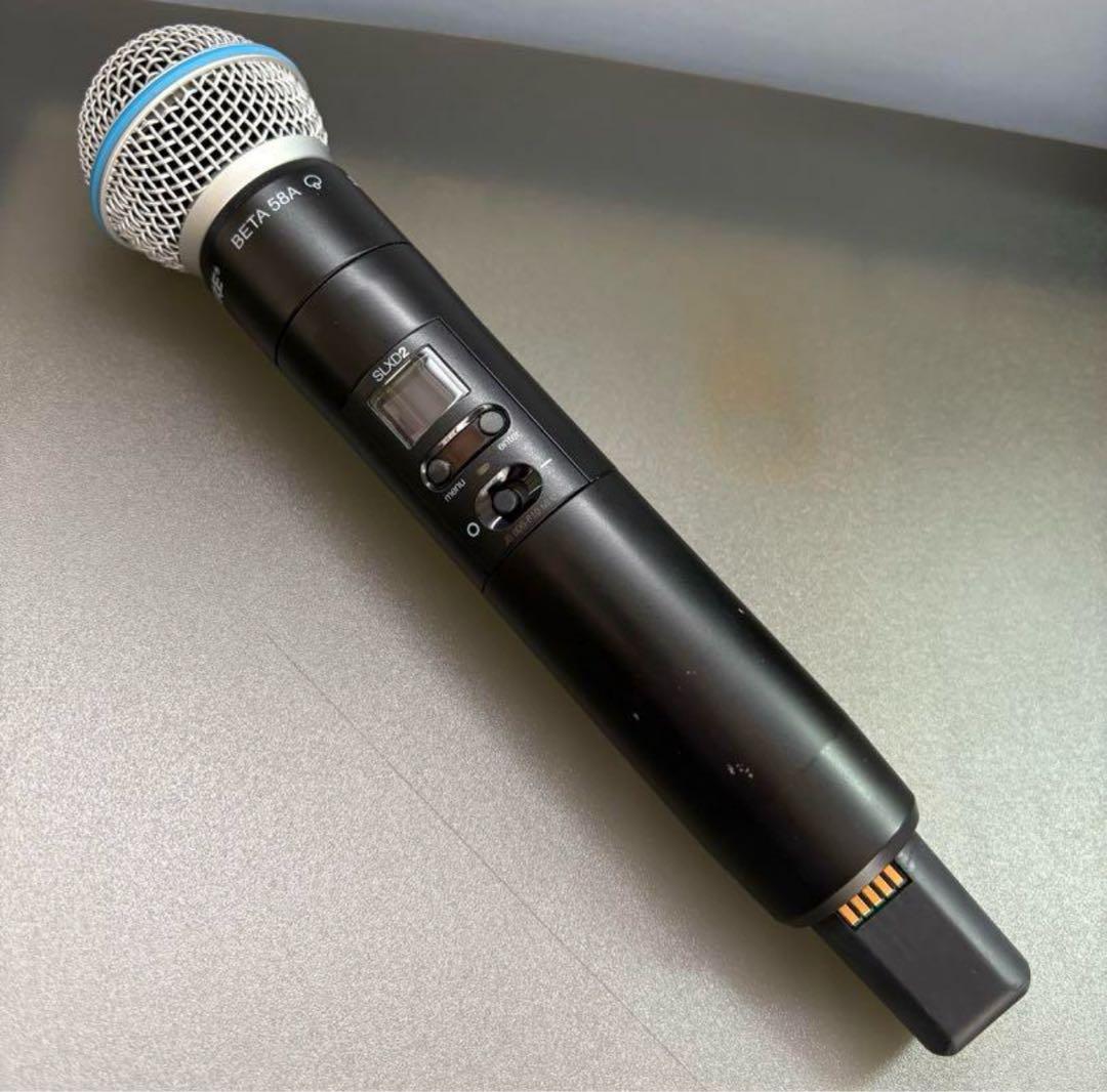 破格　SHURE SLXD4 　SLXD2マイク付き　ワイヤレスマイク