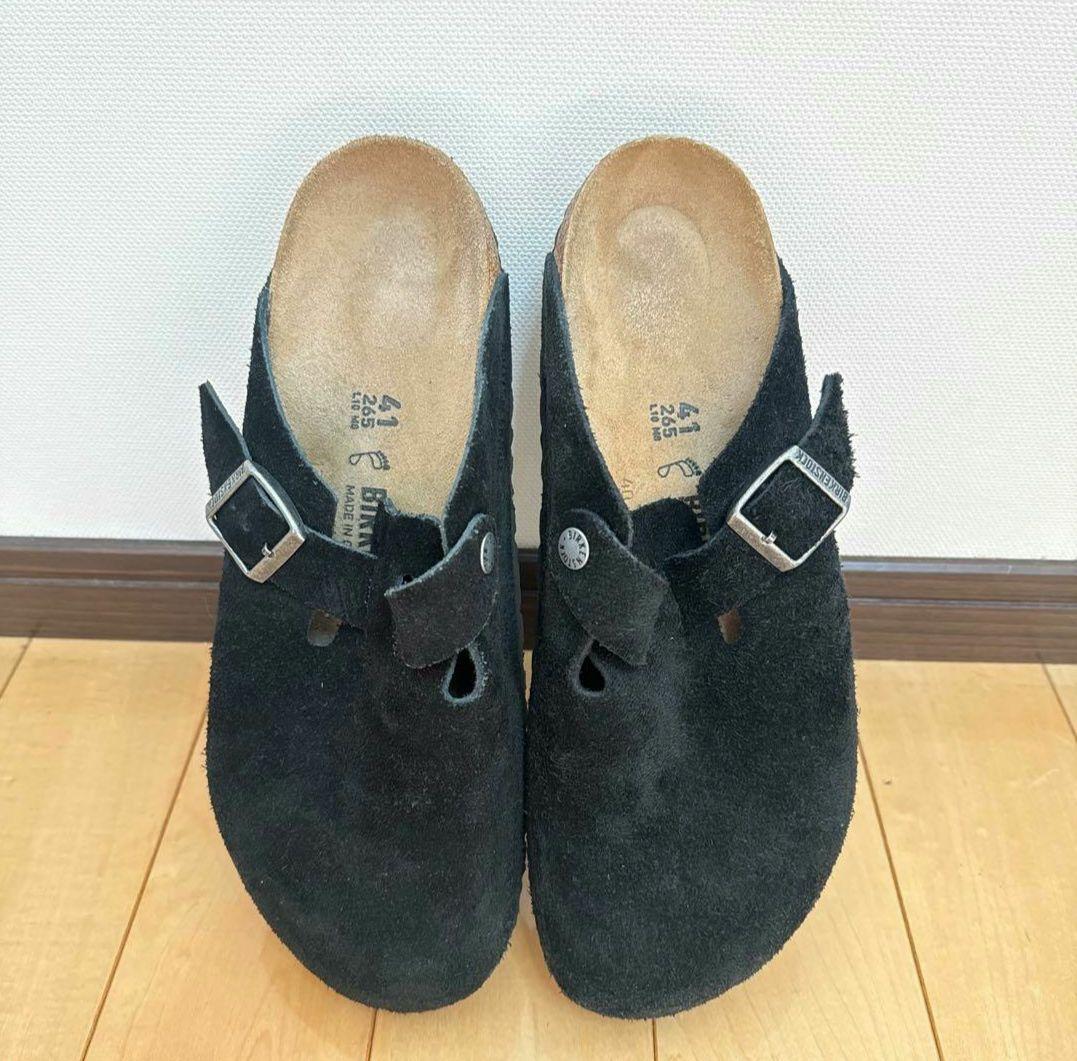 靴 BIRKENSTOCK Boston 41 Black