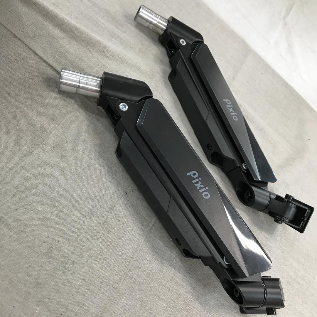 m*t様 Pixio PS2D モニターアーム デュアル 黒 ブラック