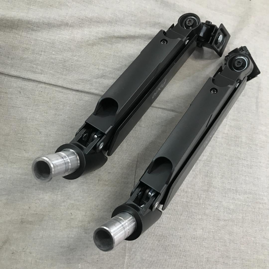 m*t様 Pixio PS2D モニターアーム デュアル 黒 ブラック